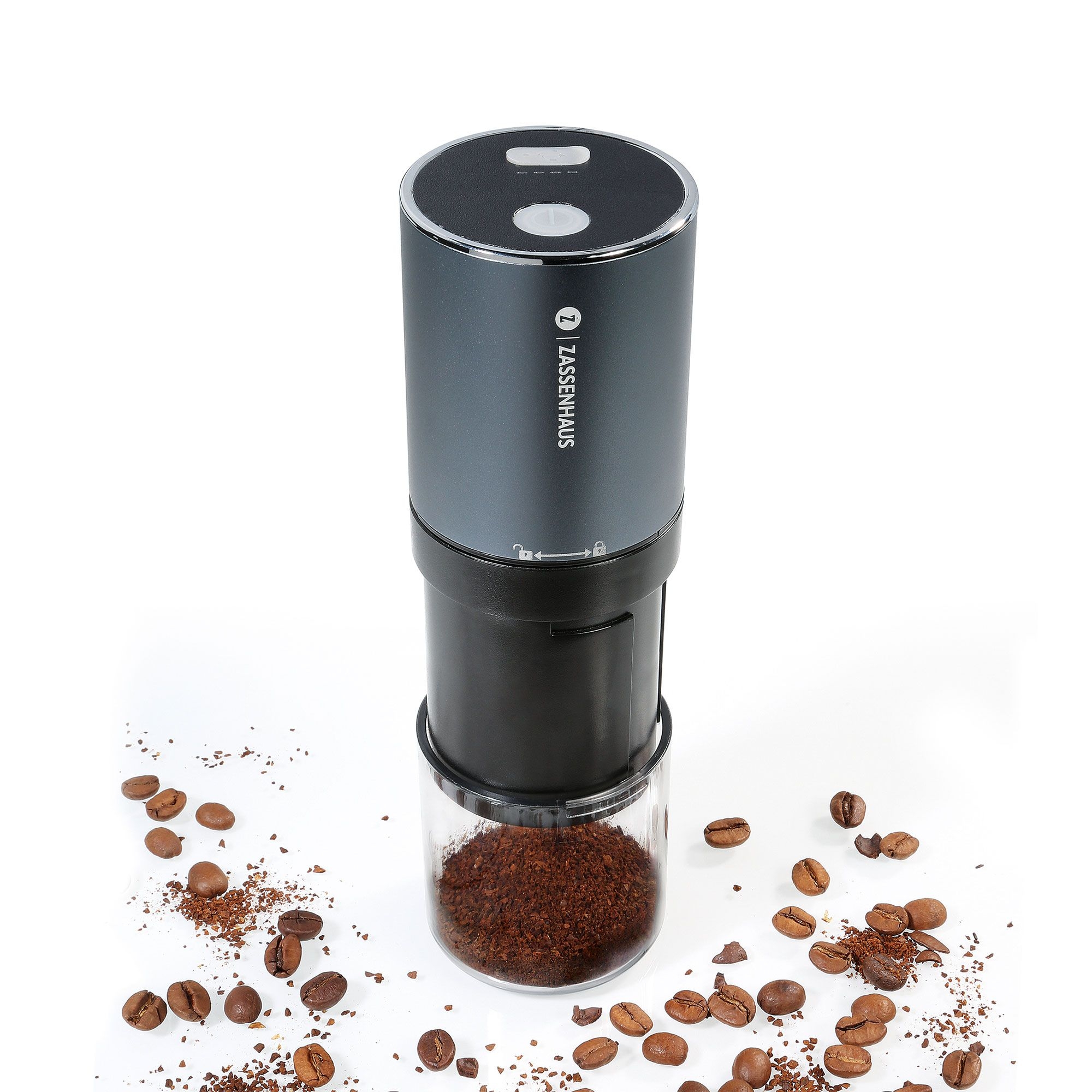 Zassenhaus - MASTER USB coffee grinder/espresso grinder Mini Master USB