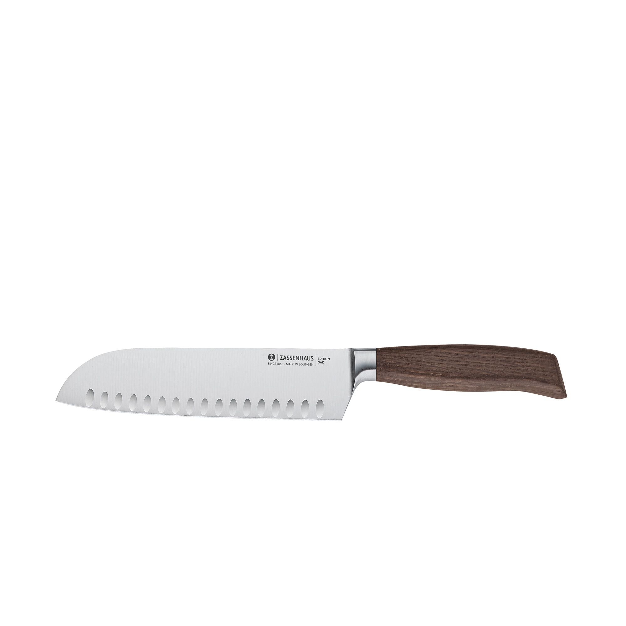 ZA - Santoku knife 20cm - EDITION OAK