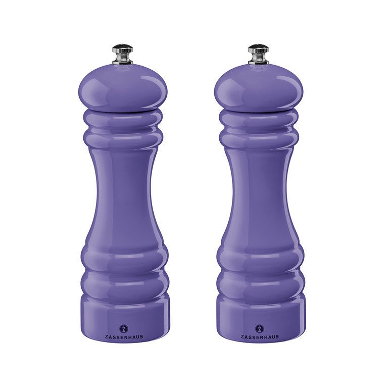 Zassenhaus - Set Pfeffer- & Salzmühle Trend - 18 cm - Ultra Violet