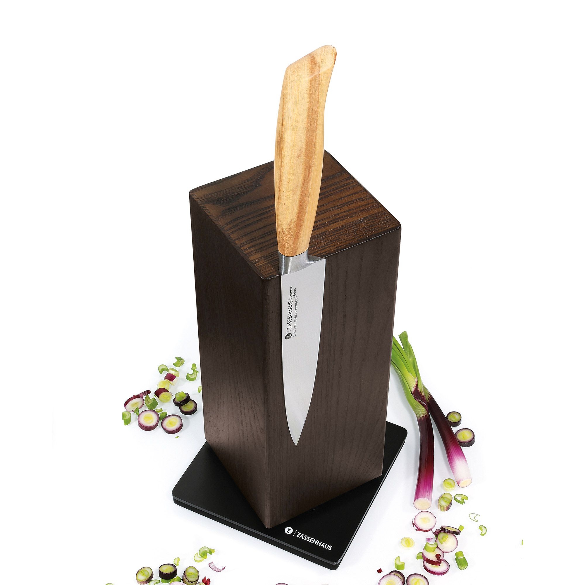 Zassenhaus - Knife block Spin - Ash wood